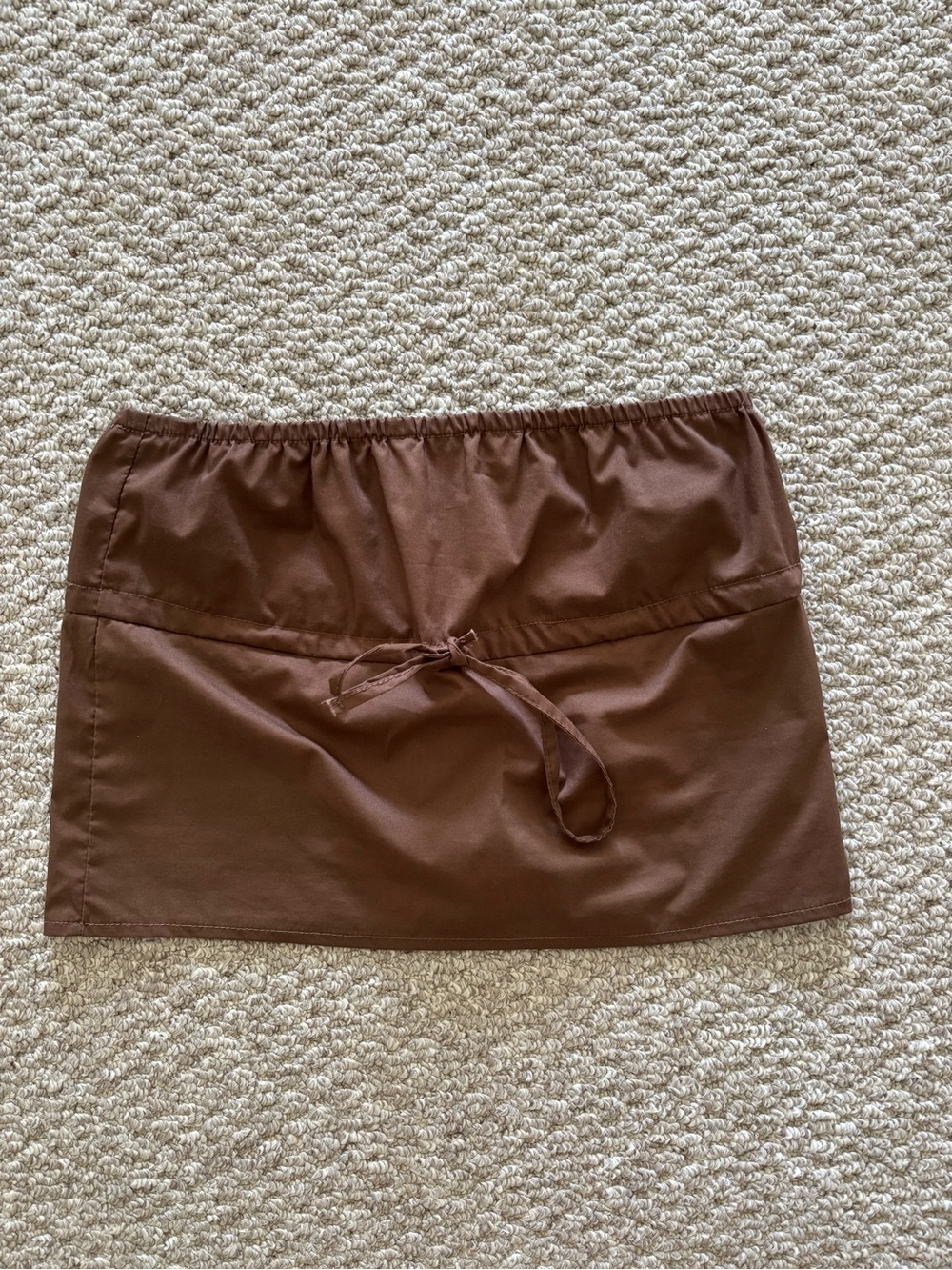 Reva Strapless Top - Brown